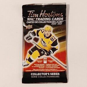 TIM HORTONS NHL TRADING CARDS 2020-2021 SEALED PACKAGE Collector's Series